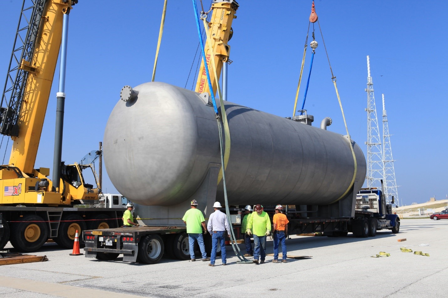 New Cryogenic Tank arrived at NASA